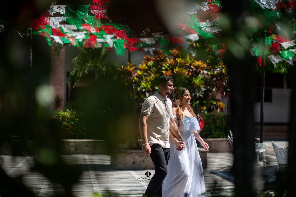 Save-the-date engagement session in downtown Puerto Vallarta — Raj & Jocy — photo 16