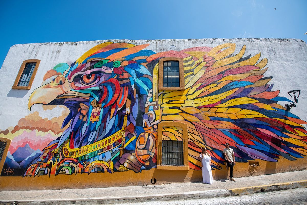 Save-the-date engagement session in downtown Puerto Vallarta — Raj & Jocy — photo 29