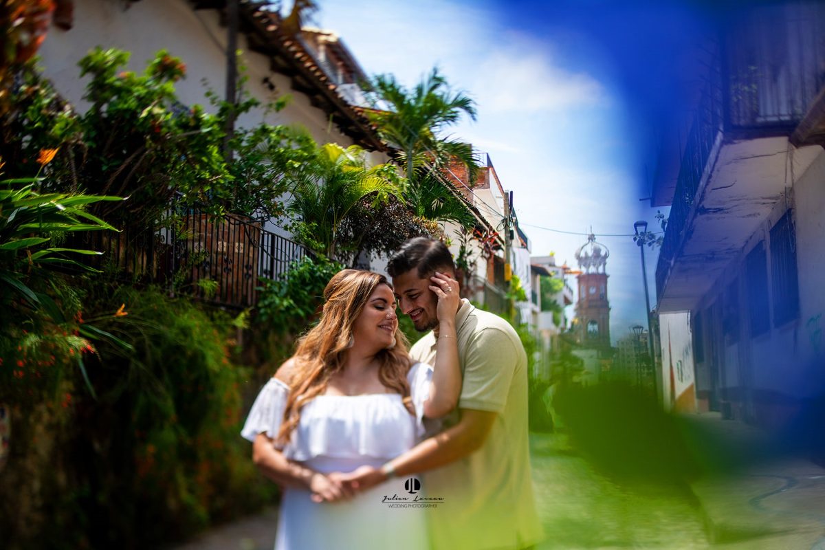 Save-the-date engagement session in downtown Puerto Vallarta — Raj & Jocy — photo 32