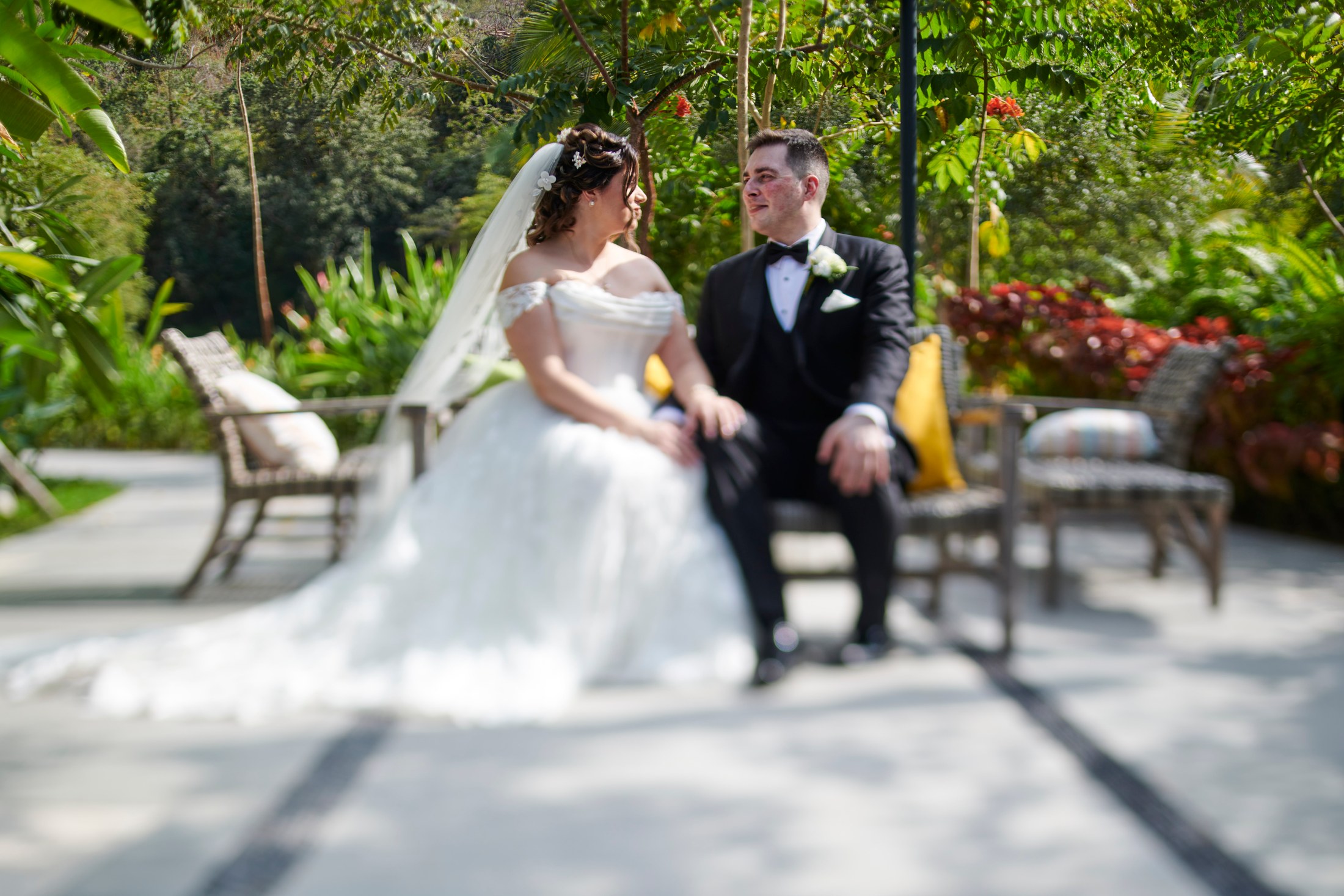 Decoración de boda en el Hotel Mousai, Puerto Vallarta — Sean & Dani — foto 32