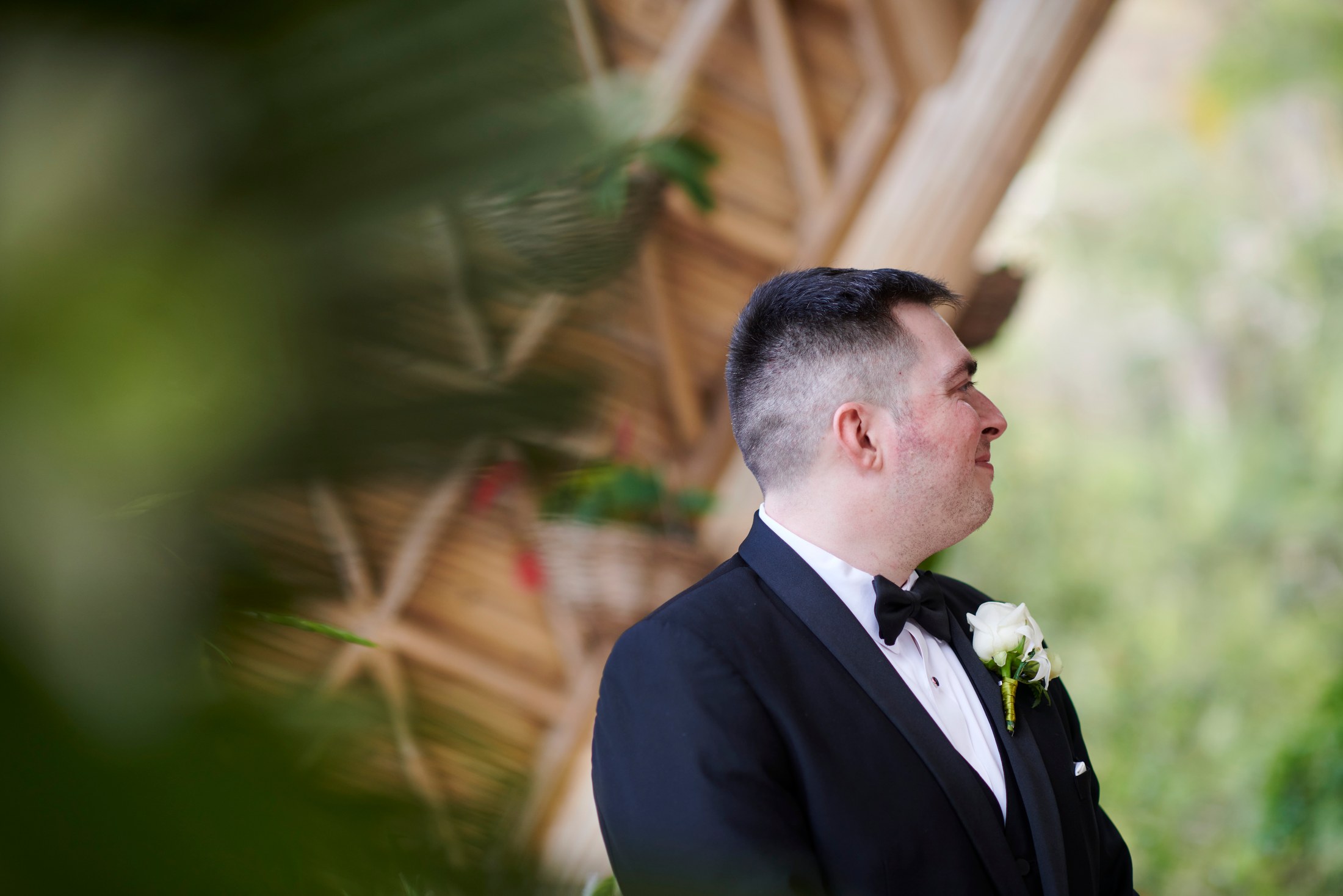 Preparativos antes de una boda en el Hotel Mousai, Puerto Vallarta — Sean & Dani — foto 6