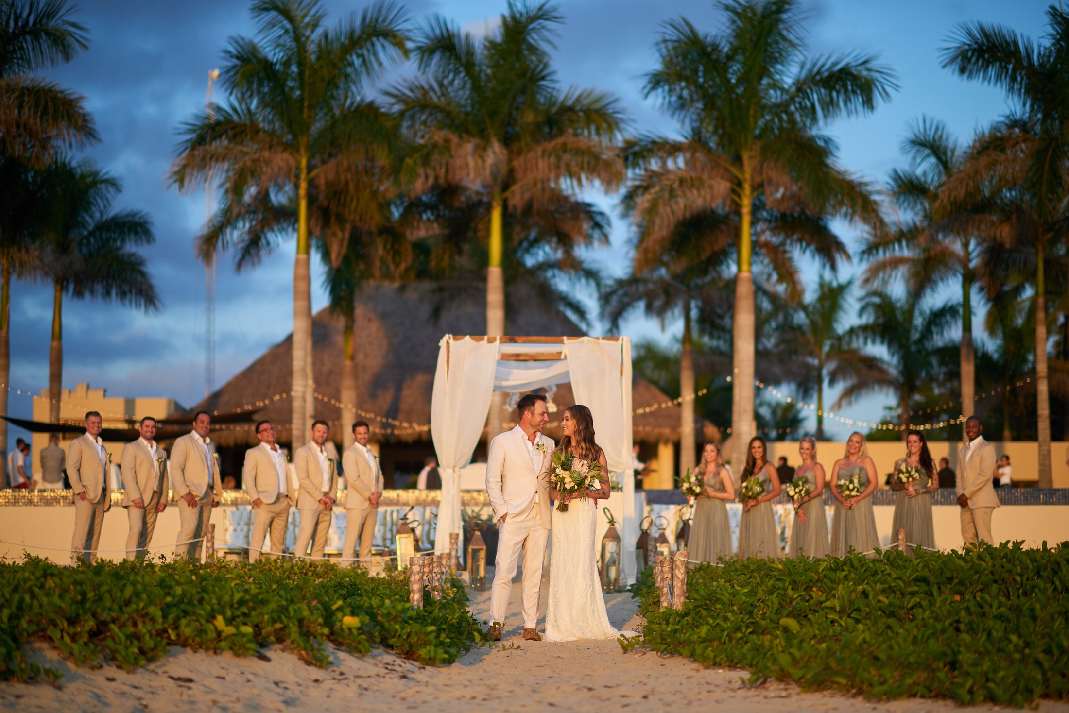 Mariage au Sabal Beach Club, Nuevo Vallarta — Tanya et Steve — photo 37
