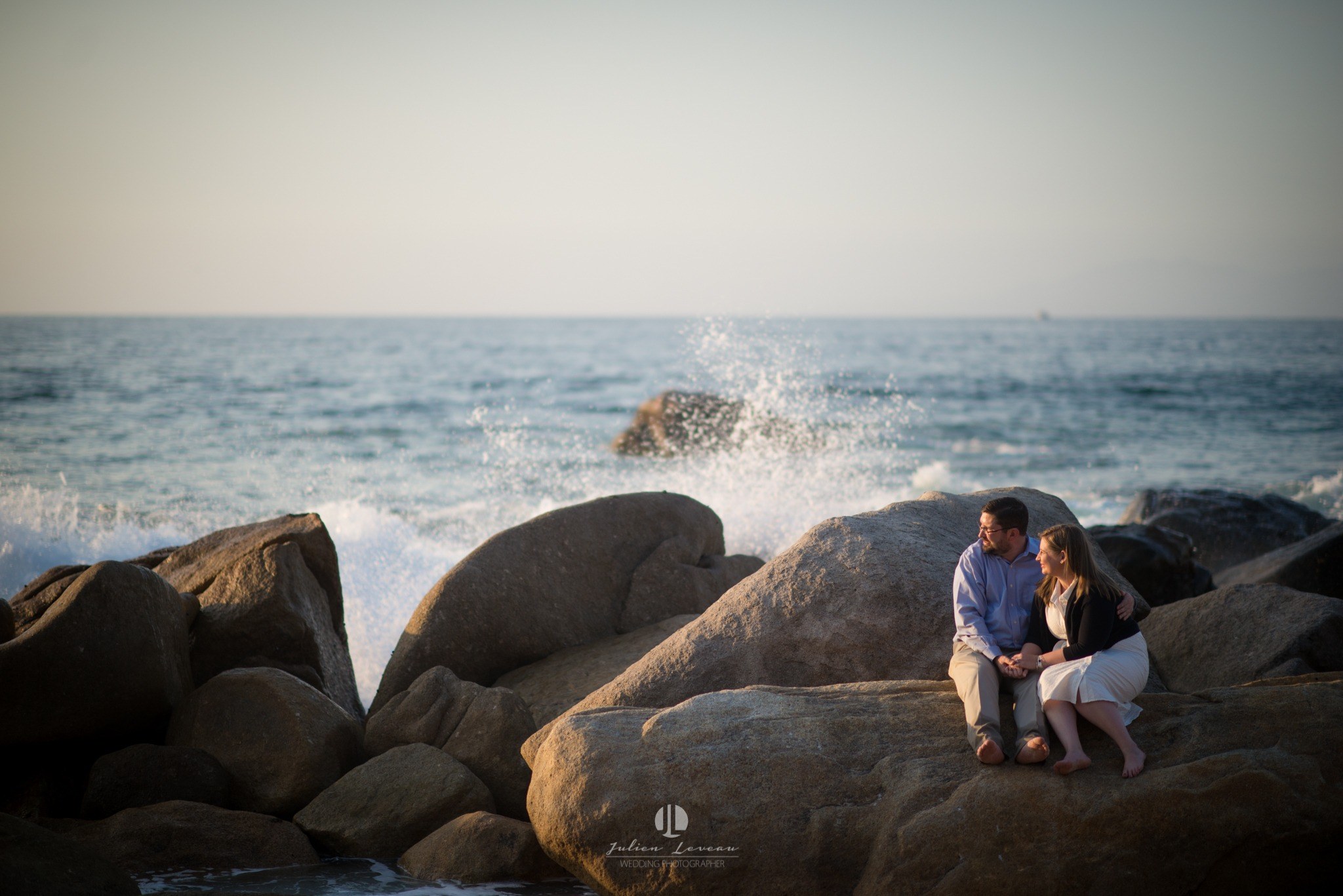 Rachel & Casey — Sesión de compromiso en Puerto Vallarta