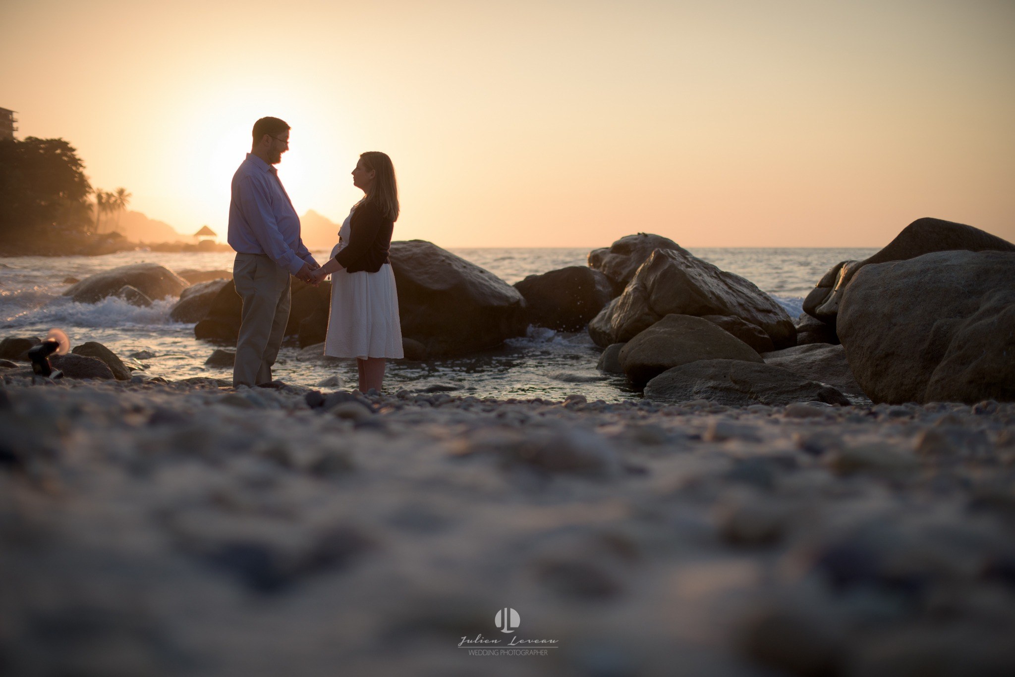 Rachel & Casey — Sesión de compromiso en Puerto Vallarta